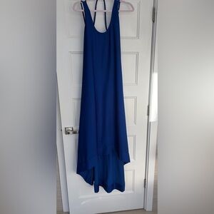 BCBGMaxAzria Deep Blue Maxi Skirt